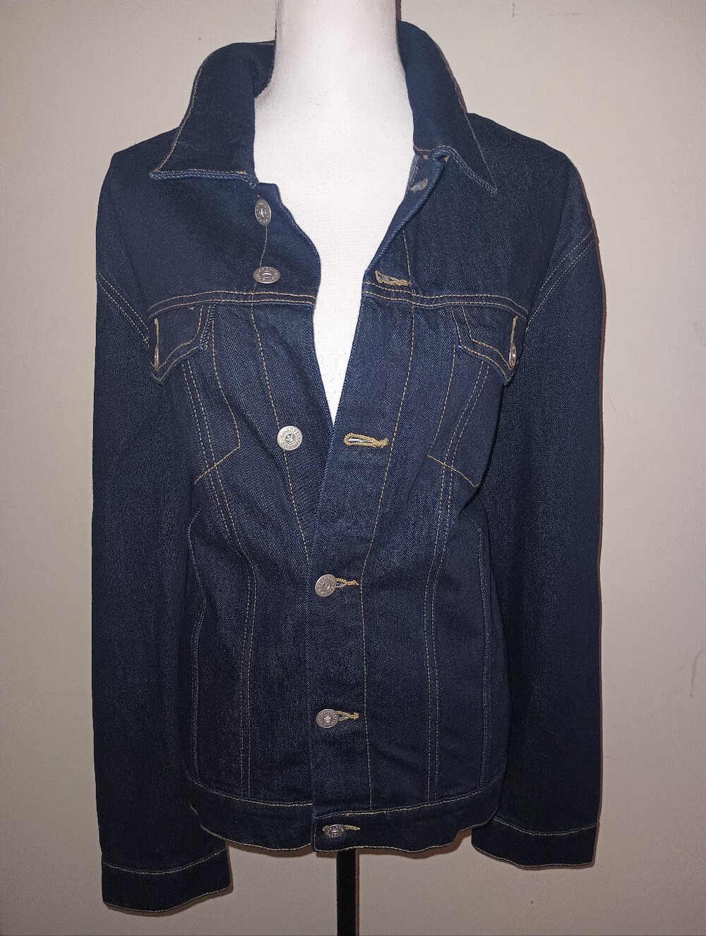 Goodfellow & Co Dark Blue Denim Jacket NWT SZ2XL
